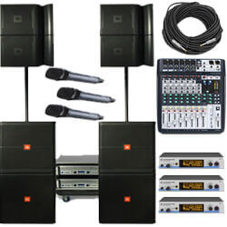 Complete PA systems